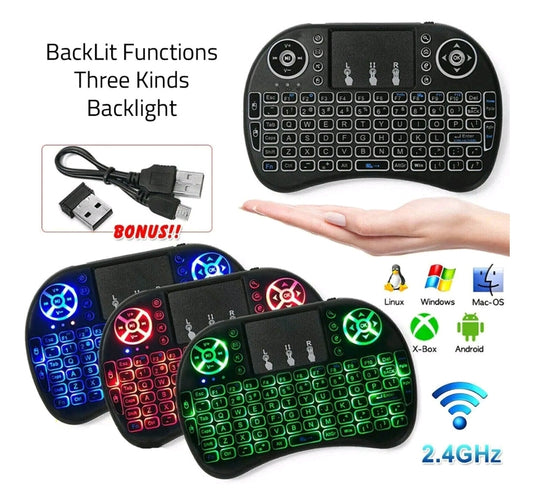 Mini i8 Wireless Keyboard 2.4G with Touchpad for PC Android Desktop PC TV Box